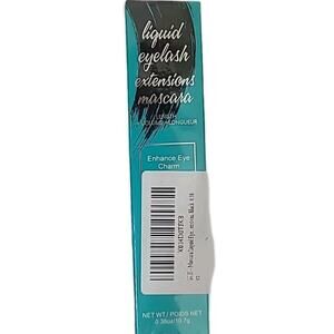 Liquid Eyelash Extension Charm Mascara Black Volumizing NIB EXP 2027 Free Ship